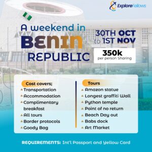 A weekend in Benin Republic (Cotonou & Ouidah)